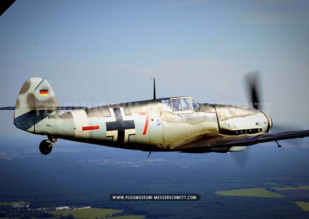  Me 109 G4 ‘RED SEVEN’ 