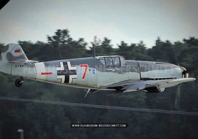  Me 109 G4 ‘RED SEVEN’ 