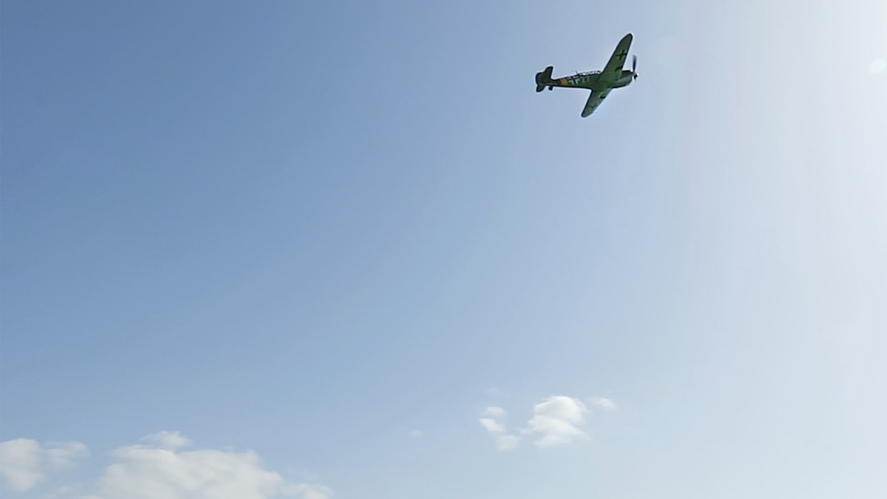  MOVIE 2 - Me 109 G12 - TRANSFER TO MANCHING 